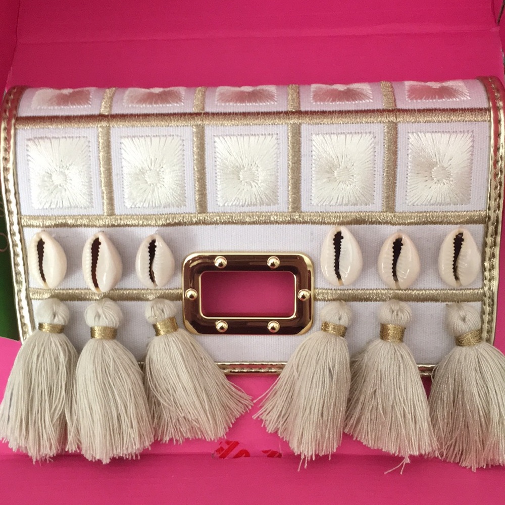 Lilly Pulitzer purse flap